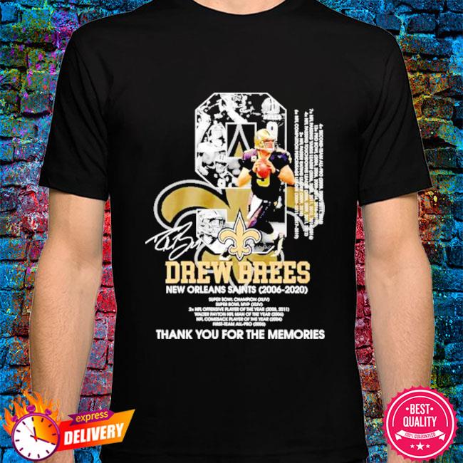 Drew Brees New Orleans Saints Super Bowl signature shirt, hoodie