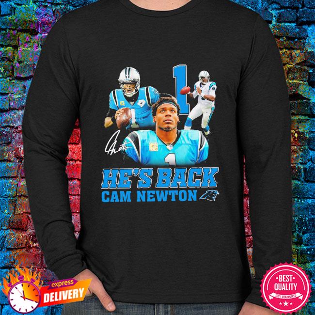 Cam Newton Black Carolina Panthers Pullover Hoodie