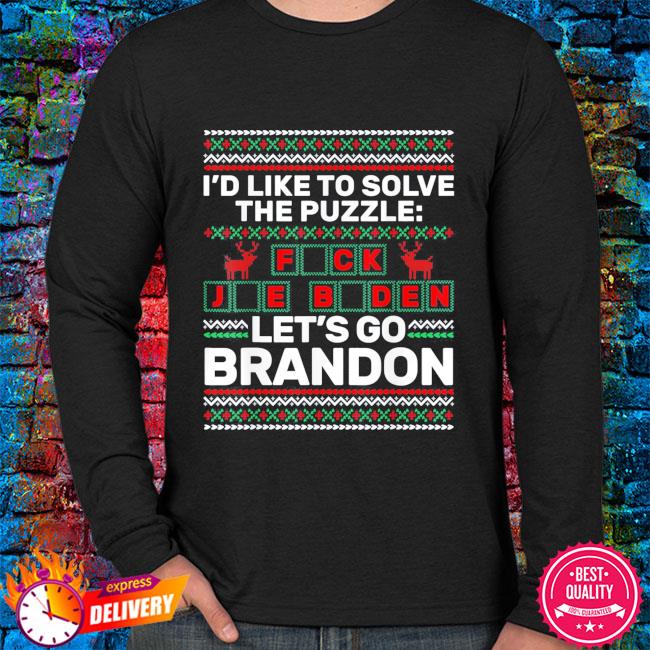 Let's Go Brandon Ugly Christmas Sweater – chaosandthunder