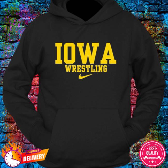 iowa wrestling hoodie