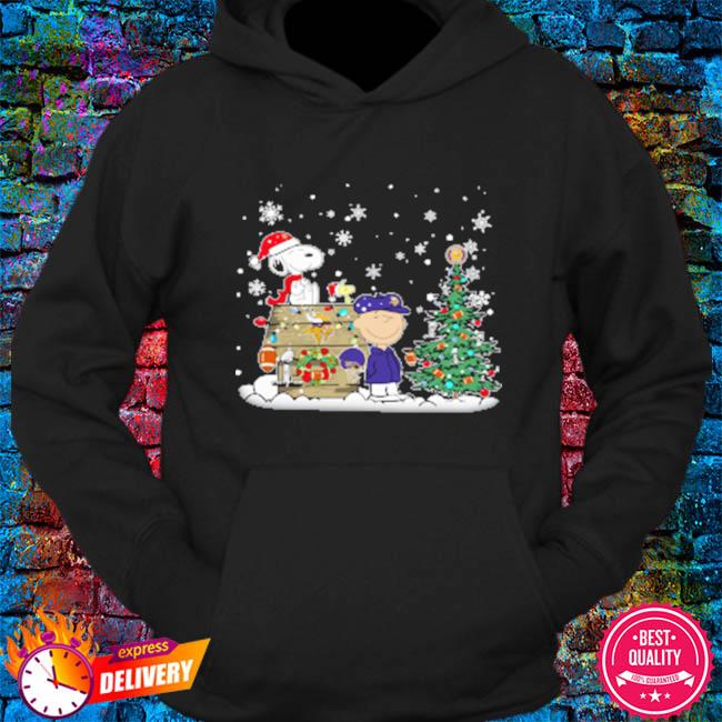 NFL Minnesota Vikings Snoopy Charlie Brown Christmas Football Super Bowl  Sports Women's T-Shirt, hoodie, sweater, long sleeve and tank top