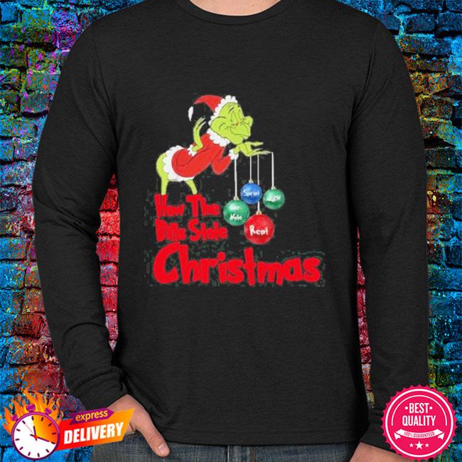 Grinch how the bills stole Christmas shirt, hoodie, sweater, long sleeve  and tank top