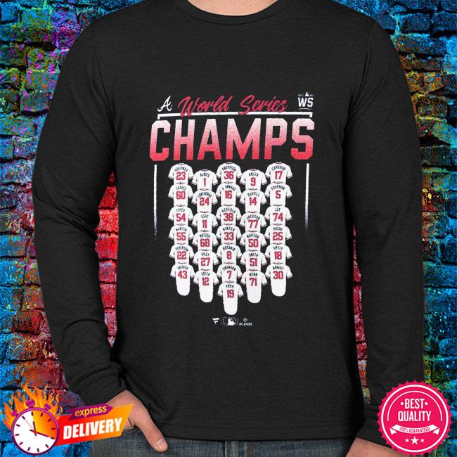 Atlanta Braves Champions 2021 World Series Black T-shirt, hoodie, sweater,  long sleeve and tank top