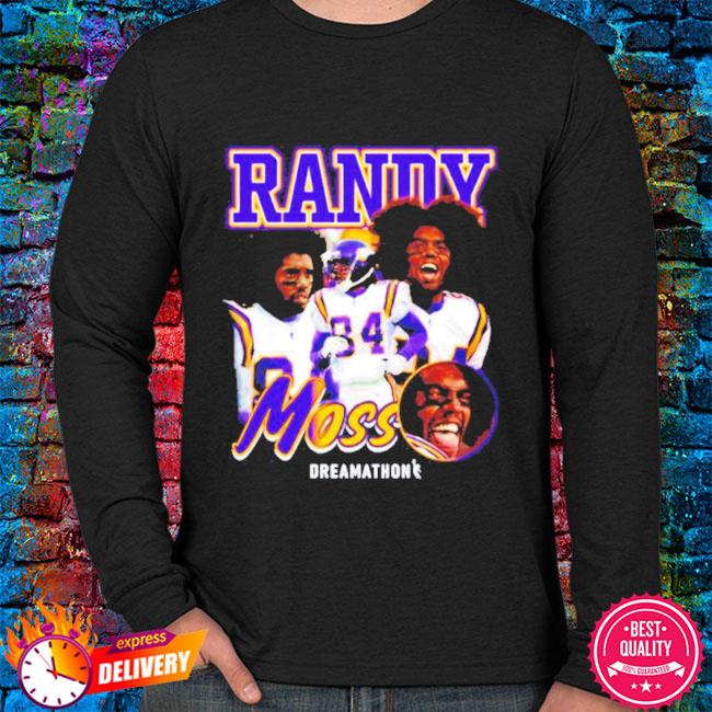 Official Randy Moss Minnesota Vikings Dreamathon T-shirt, hoodie, sweater,  long sleeve and tank top