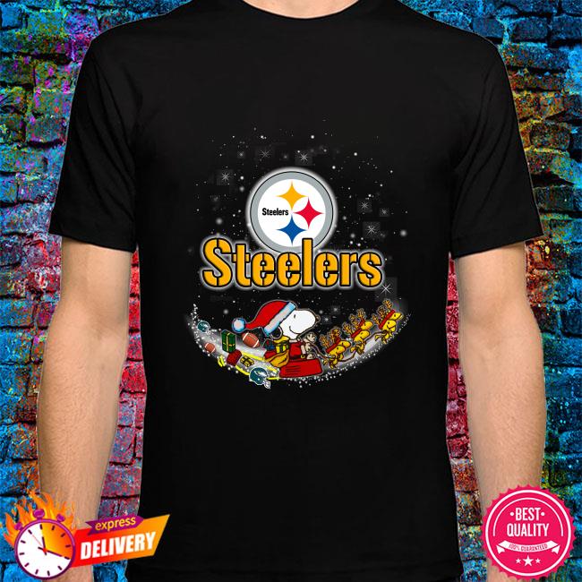 Official Snoopy Pittsburgh Steelers Christmas T-shirt, hoodie, tank top,  sweater and long sleeve t-shirt