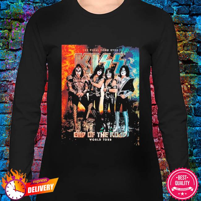 Official kiss End Of The Road Tour Shir, hoodie, sweater, long sleeve and  tank top