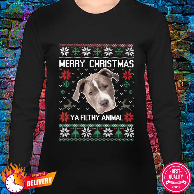 Pitbull Christmas Sweater, Samoyed Christmas Sweater