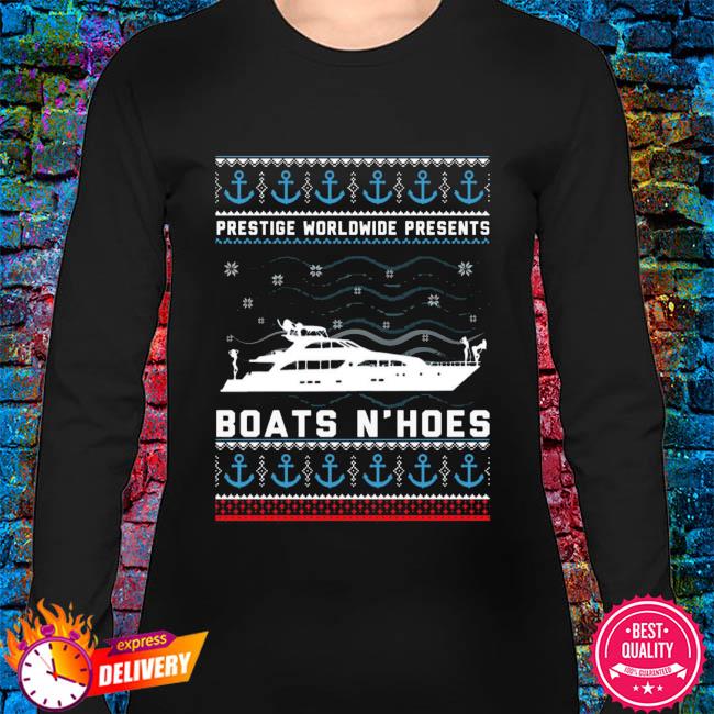 Boats and Hoes Sweatshirt Hoodie Long Sleeve Shirt Unisex 