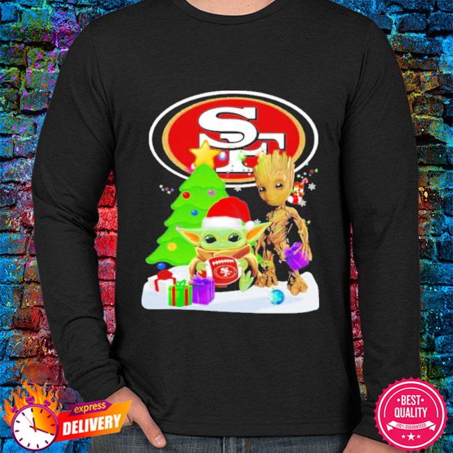 Baby Yoda Hug San Francisco 49ers Shirt