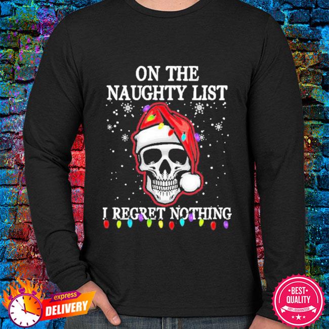 santa skull sweater