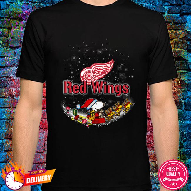 red wings christmas sweater