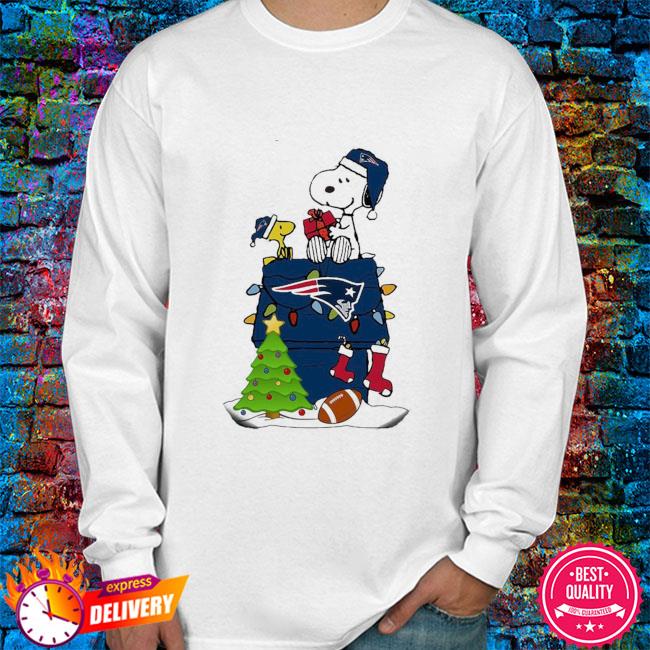 Snoopy Christmas new england Patriots shirt, hoodie, sweater, long sleeve  and tank top