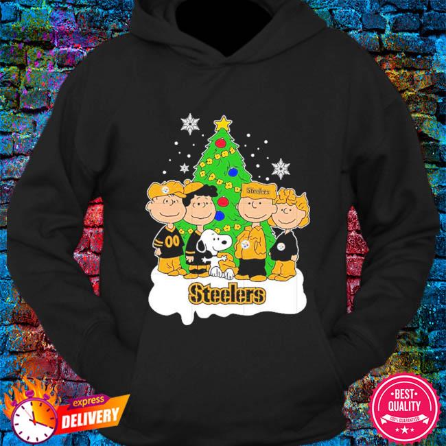 Snoppy Steelers Christmas Sweater - Lelemoon