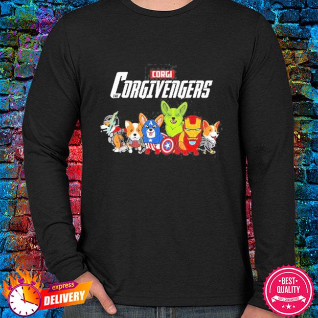 Corgi hot sale avengers shirt