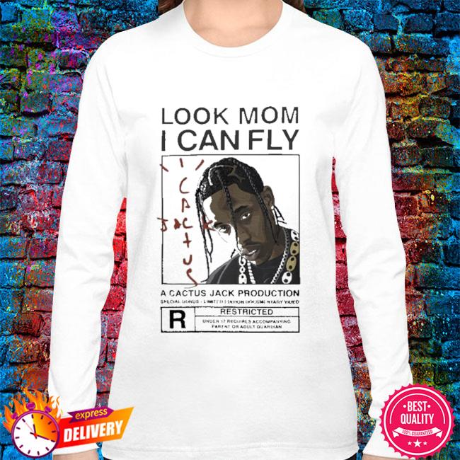 Cheap Travis Scott Cactus Jack T Shirt, Look mom I can fly T Shirt -  Allsoymade