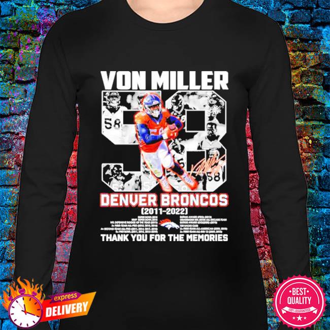 Buffalo Bills Von Miller Dream Nation Football Shirt - Ink In Action