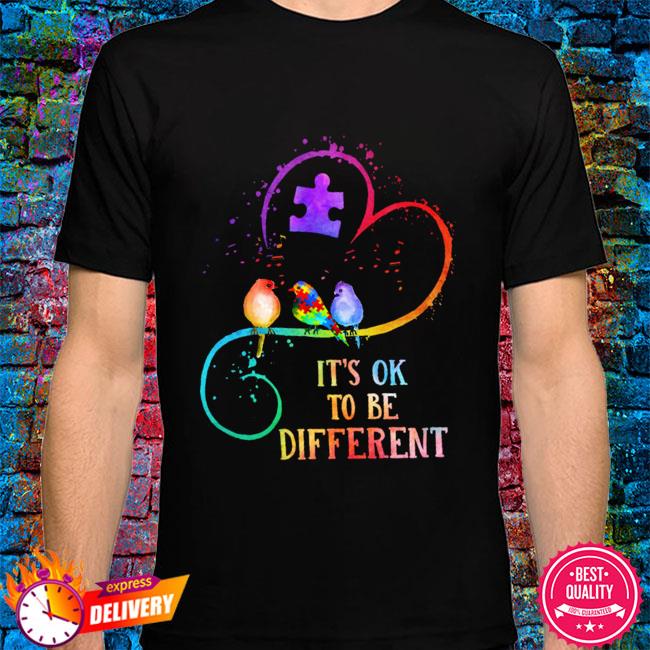 Autism Heat it's Ok to be Different shirt, hoodie, sweater, long sleeve ...