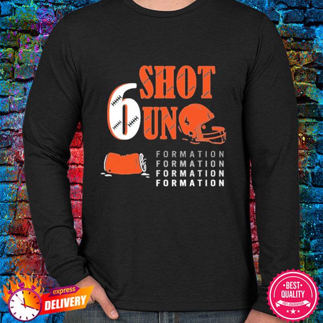 Baker shotgun browns shotgun formation mayfield quarterback shirt, hoodie,  sweater, long sleeve and tank top