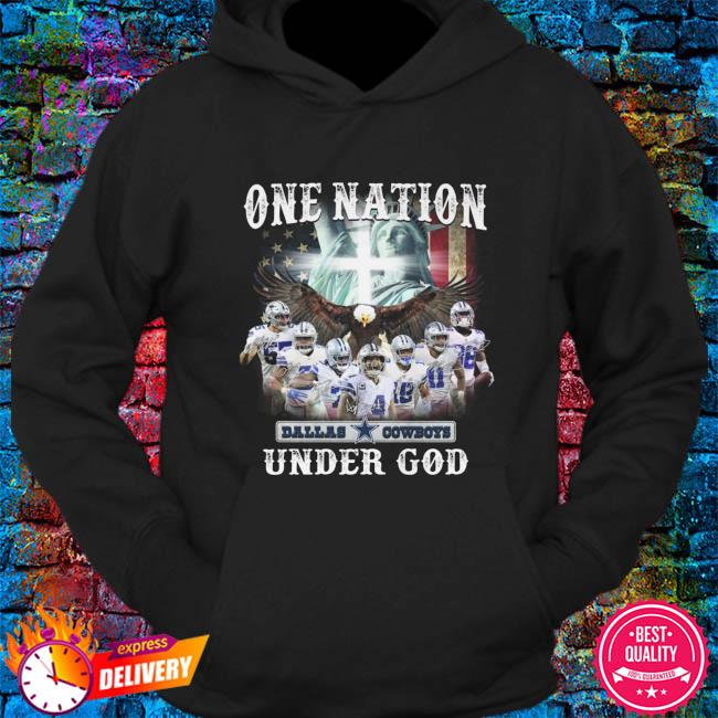 Dallas Cowboys One Nation Under God American flag signatures 2021 shirt,  hoodie, sweater, long sleeve and tank top