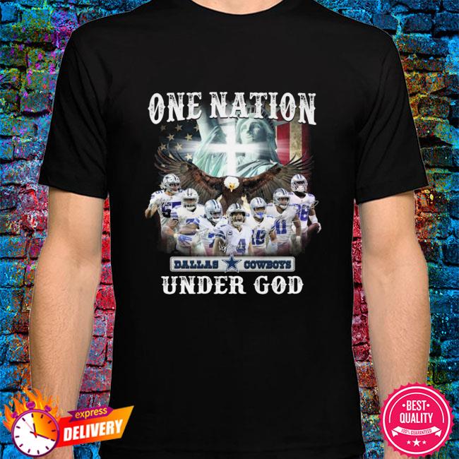 Dallas Cowboys One Nation Under God Shirt - Jomagift