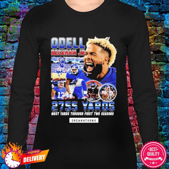 Odell Beckham Jr 2755 Yards Most Yards Through First Two