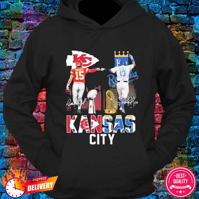 Kansas City Royals and Kansas City Chiefs Perez and Mahomes shirt, hoodie,  sweater, long sleeve and tank top