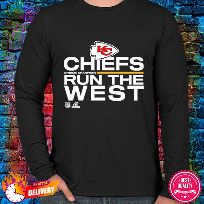 Kansas City Chiefs Run The West division Champions Shirt, hoodie, sweater,  long sleeve and tank top