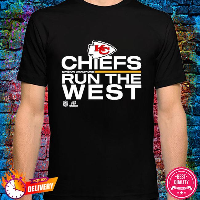 Kansas City Chiefs Run The West division Champions Shirt, hoodie