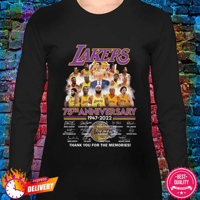 Los Angeles Lakers Basketball Since 1948 NBA 75th Anniversary LAL Fan Shirt,  hoodie, sweater, long sleeve and tank top