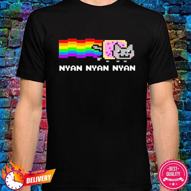 rainbow dash nyan cat shirt