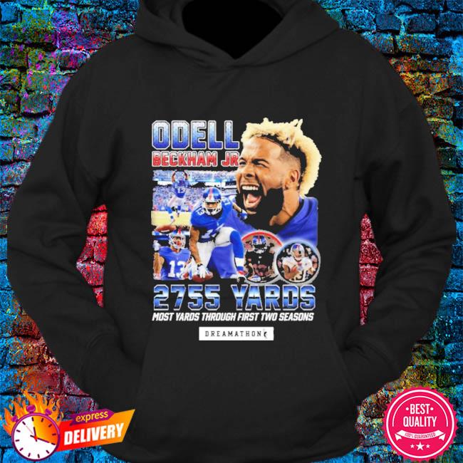 Odell Beckham Jr 2755 Yards Shannon Spake Shirt, hoodie, sweater, long  sleeve and tank top