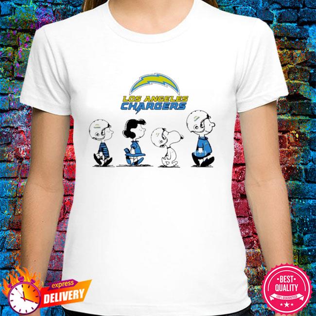 Official The Peanuts Characters Los Angeles Chargers football Shirt,  hoodie, sweater, long sleeve and tank top