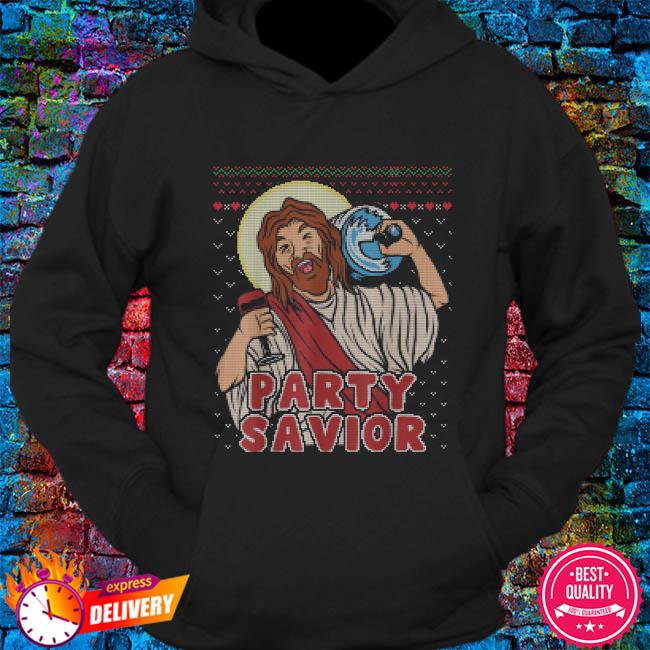 party savior christmas sweater