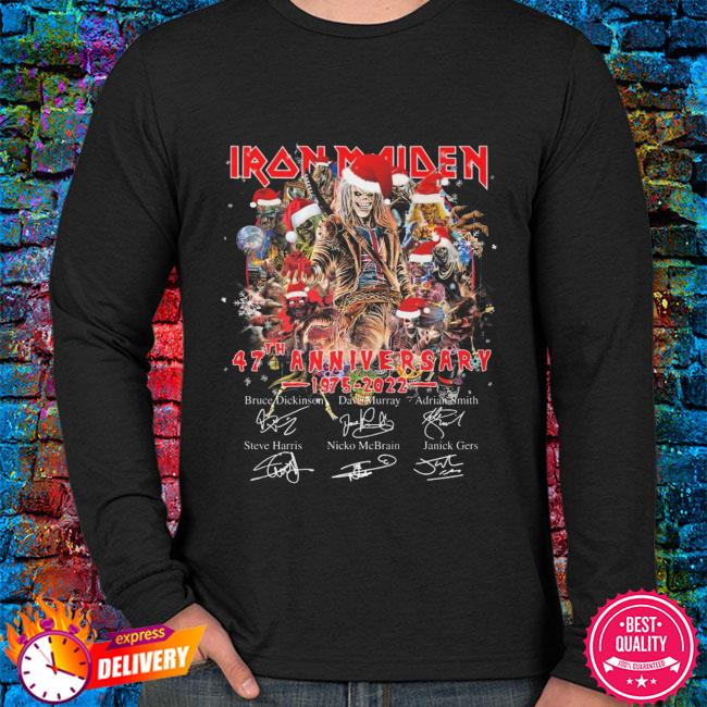iron maiden xmas sweater