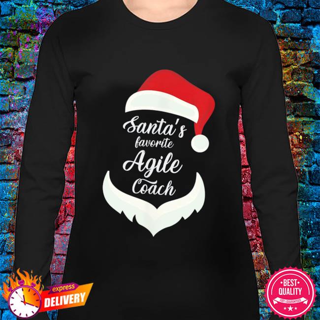 Santa's Favorite Agile Coach Christmas sweater, hoodie, sweater, long  sleeve and tank top