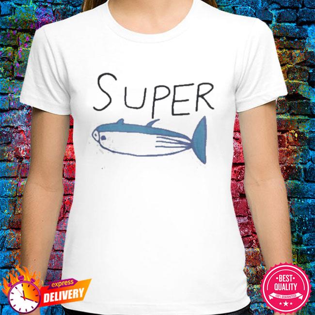 BTS Jin-Inspired White SUPER Tuna T-shirt