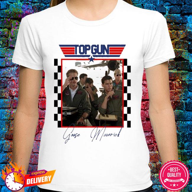 Top Gun Goose T-Shirt from Homage. | Red | Vintage Apparel from Homage.