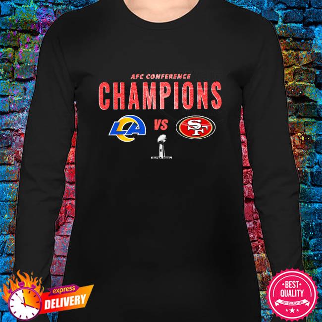 Official Niners vs rams 2022 nfc conference championship super bowl shirt,  hoodie, sweater, long sleeve and tank top