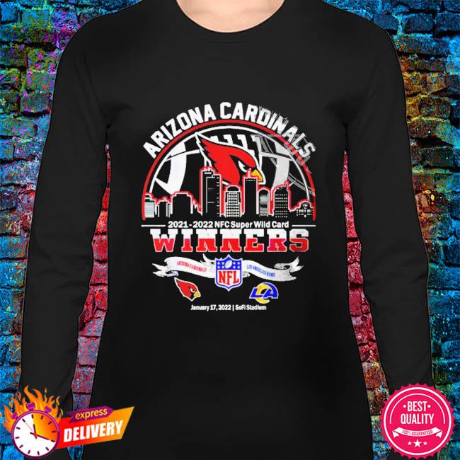 Arizona Cardinals Winners Champions 2021 2022 NFL Super Wild Card T-Shirt,  hoodie, sweater, long sleeve and tank top