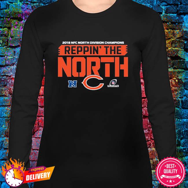 Chicago Bears Store 2018 Nfc North Division Champions Reppin The North New  2022 Shirt, hoodie, sweater, long sleeve and tank top