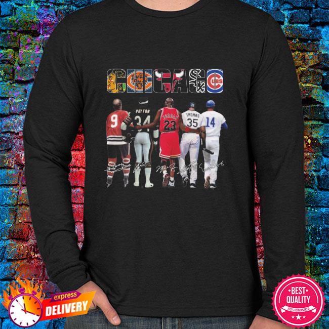 Chicago bobby hull walter payton michael jordan frank thomas ernie