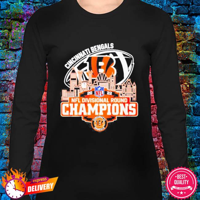 Official cincinnatI bengals 2022 NFL divisional round champions shirt,  hoodie, sweater, long sleeve and tank top