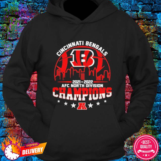 Cincinnati Bengals City 2021 2022 AFC North Division Champions shirt -  Kingteeshop