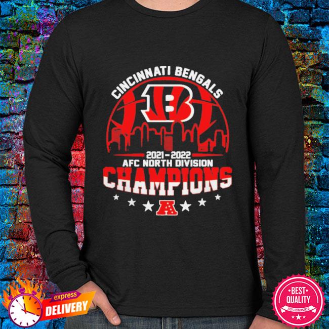 Cincinnati Bengals 2021 2022 Afc North Division Champions Shirt - Trends  Bedding