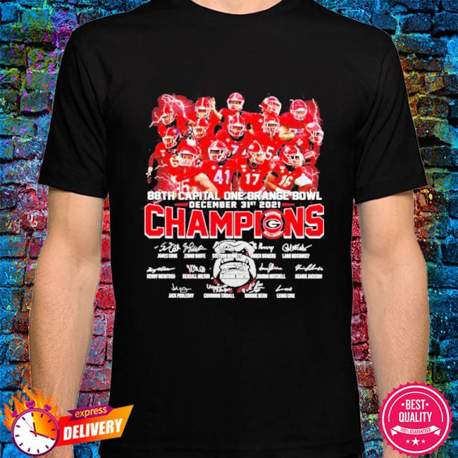 Georgia Bulldogs 2021 National Championship Shirt ⋆ Vuccie