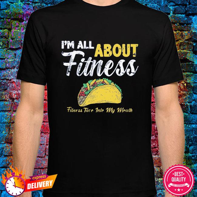 fitness taco in my mouth
