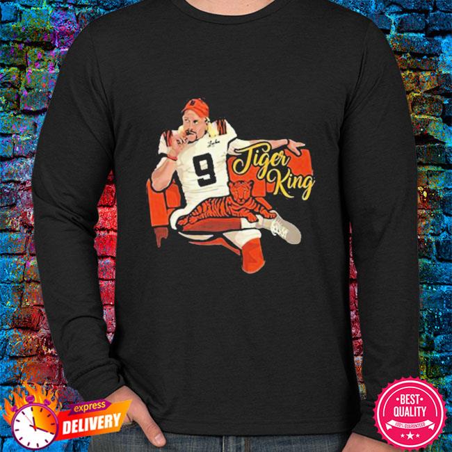 Joe Burrow Bengal Tiger King shirt, hoodie, sweater, long sleeve and tank  top