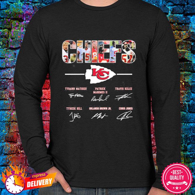 Kansas City Chiefs Kelce Mahomes Hill signatures shirt, hoodie, sweater,  long sleeve and tank top