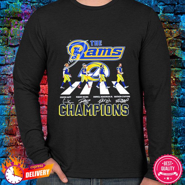 Cooper Kupp Los Angeles Rams 2022 Champions Signature Shirt, hoodie,  sweater, long sleeve and tank top