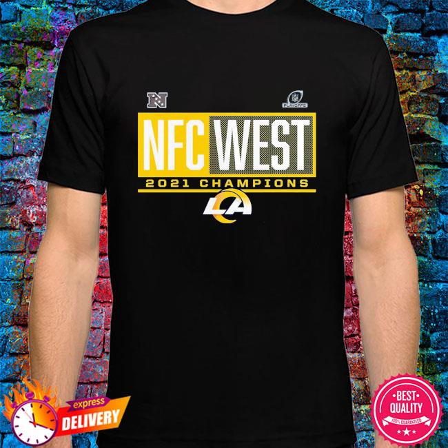 Los Angeles Rams NFC West Champions 2021 T-Shirt, hoodie, sweater, long  sleeve and tank top